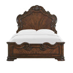 Steve Silver Traditional Royale Brown Cherry King Bed