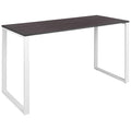 Flash Furniture Kimberly Modern Commercial Grade Desk Industrial Style Computer Desk Sturdy Home Office Desk - 55 Length (Rustic