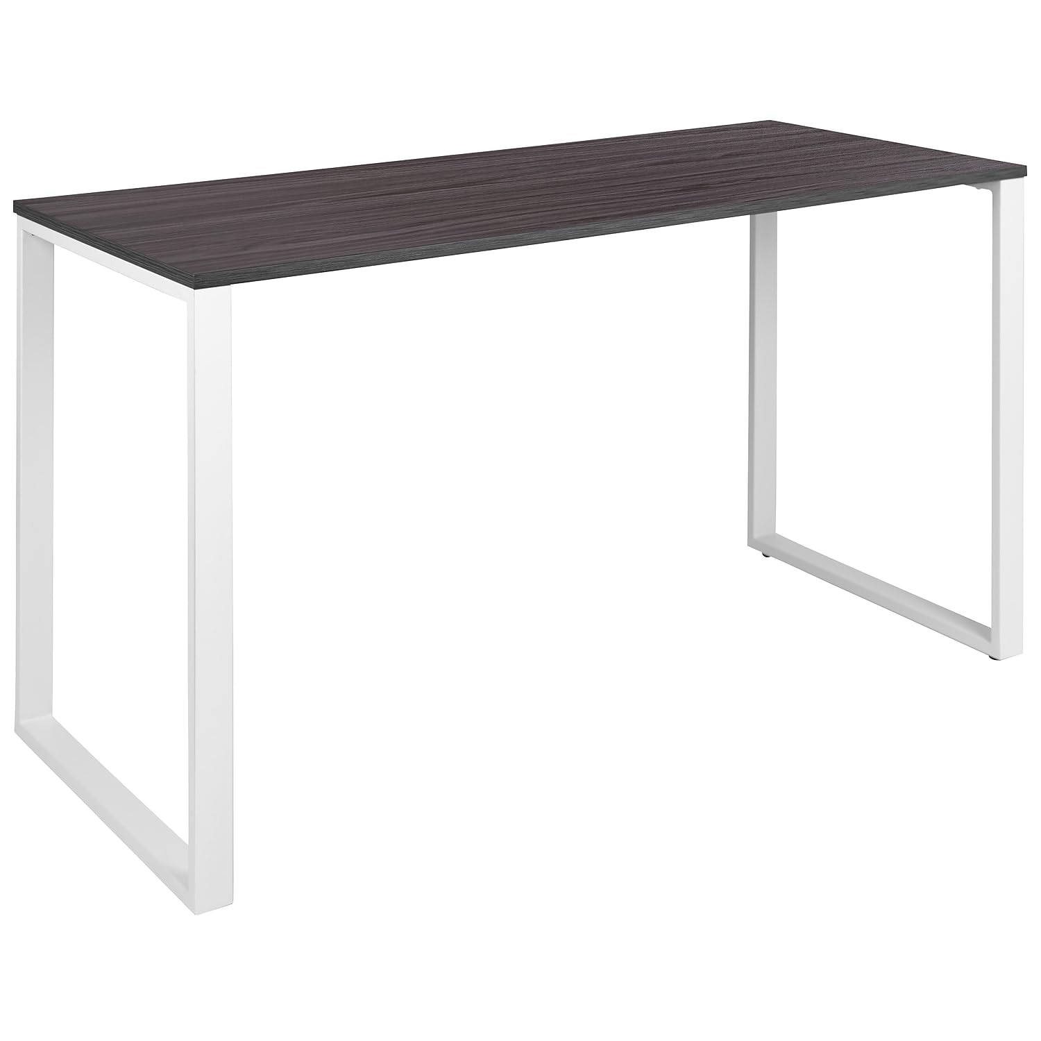 Flash Furniture Kimberly Modern Commercial Grade Desk Industrial Style Computer Desk Sturdy Home Office Desk - 55 Length (Rustic
