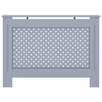 vidaXL Radiator Cover Anthracite 44.1"x17.5"x31.9" MDF