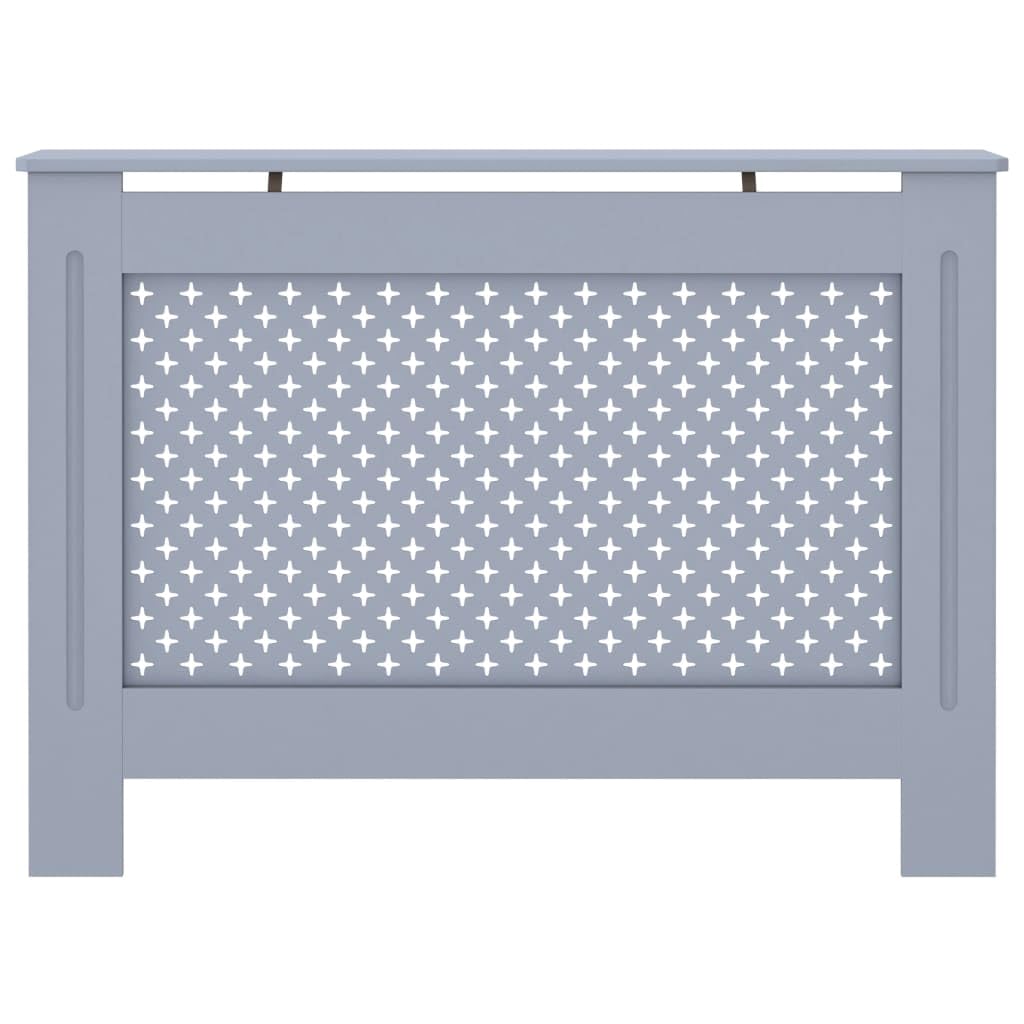 vidaXL Radiator Cover Anthracite 44.1"x17.5"x31.9" MDF