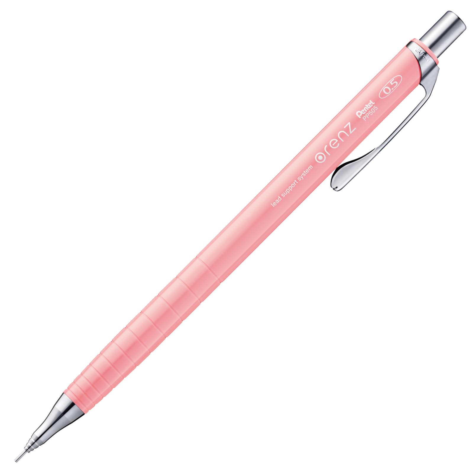 Pentel Core Not Break Mechanical Pencil, Peach Pink (Xpp505-Gp)