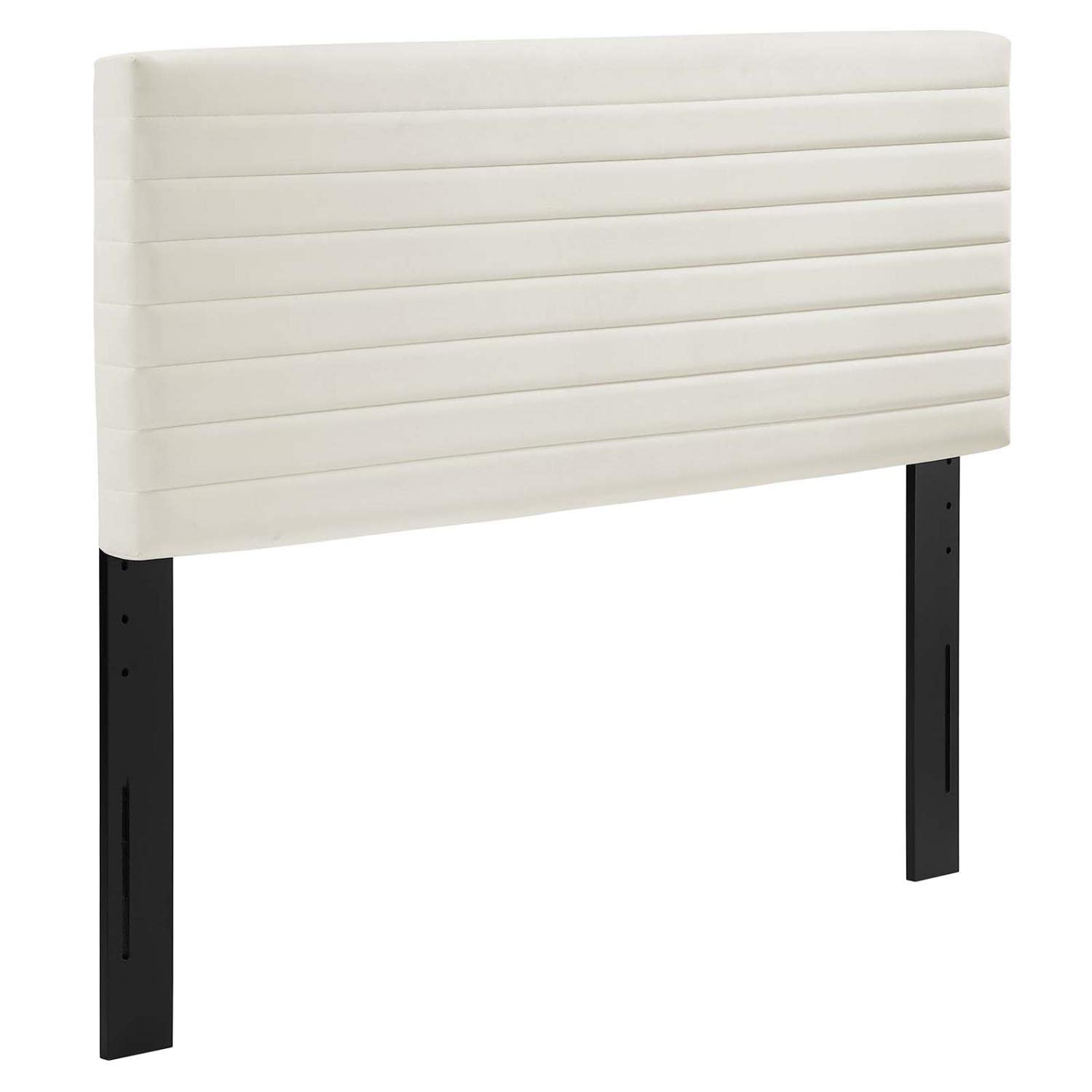 Modway Tranquil Performance Velvet Full/Queen Headboard In Ivory