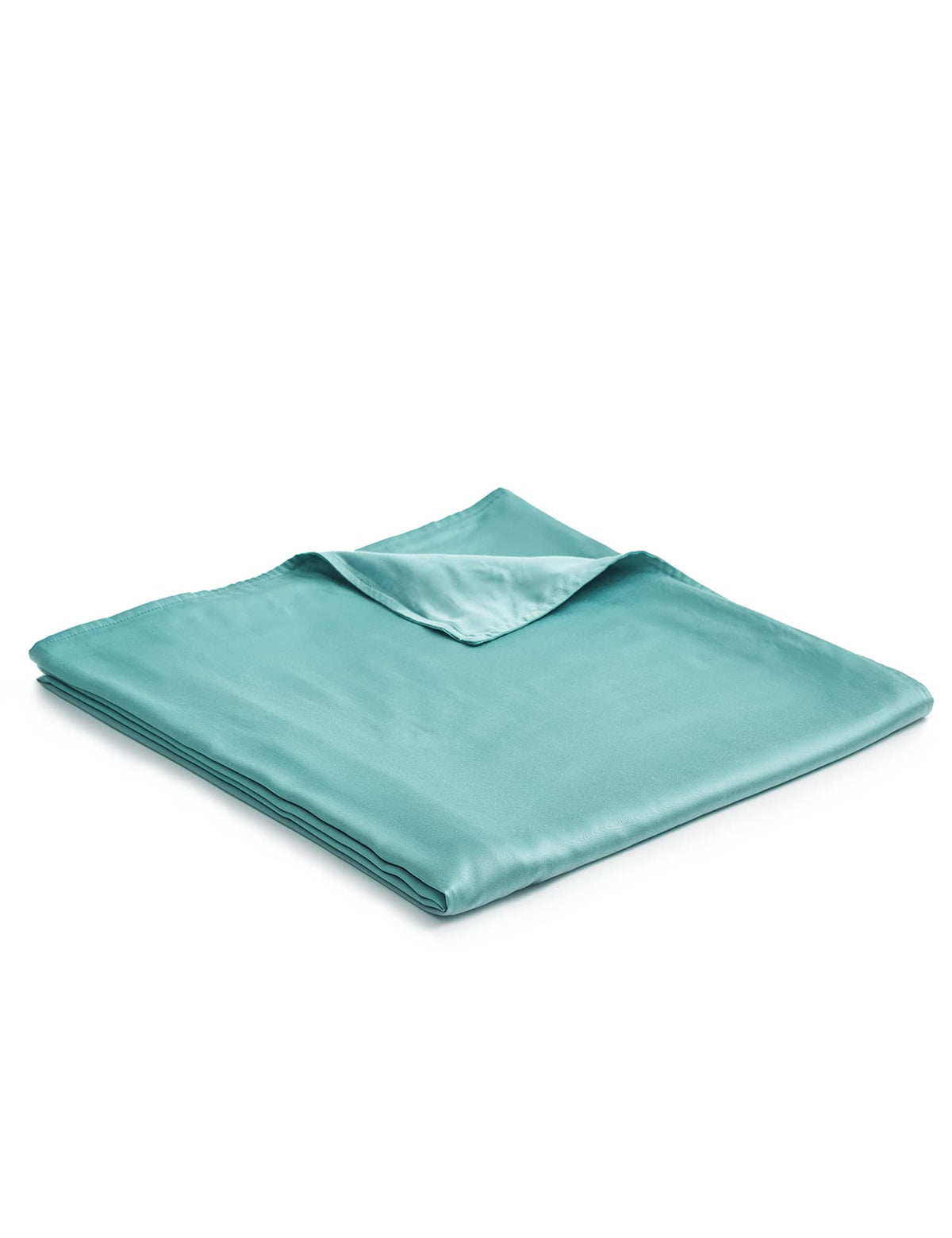 Ynm Exclusive Cooling Duvet Cover For Weighted Blankets With 16 Strings (Sea Grass, 48'X72')