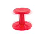 KORE Design Wobble Stool Chair, Girls + Boys Kid Desk Stools, Ergonomic Small Office Chairs, Flexible Seating for Active Kids, ADD/ADHD, Classroom, School, Home, Preschool (12in), Age 4-5 yrs, Red