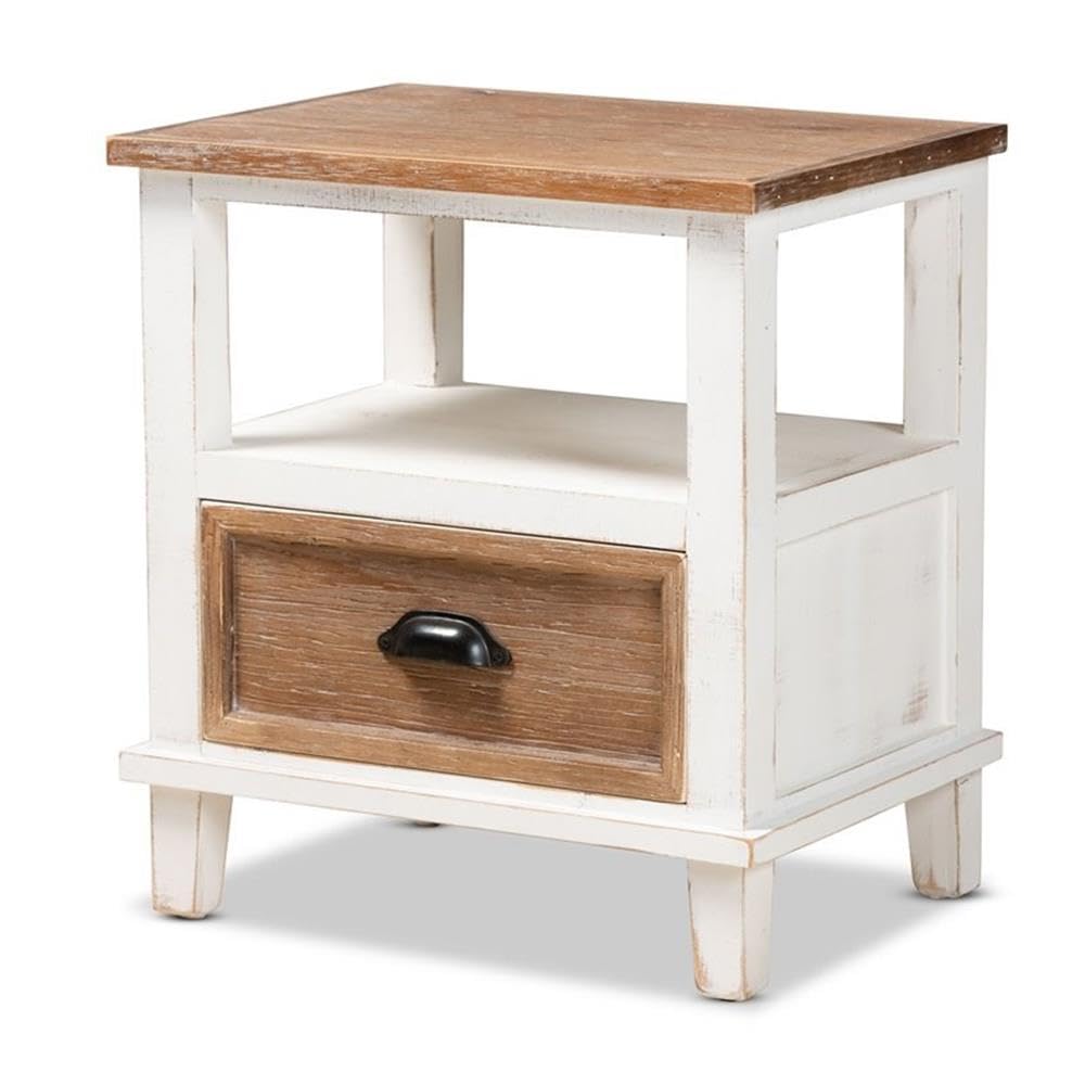Baxton Studio Glynn Nightstand - Thumbnail 4
