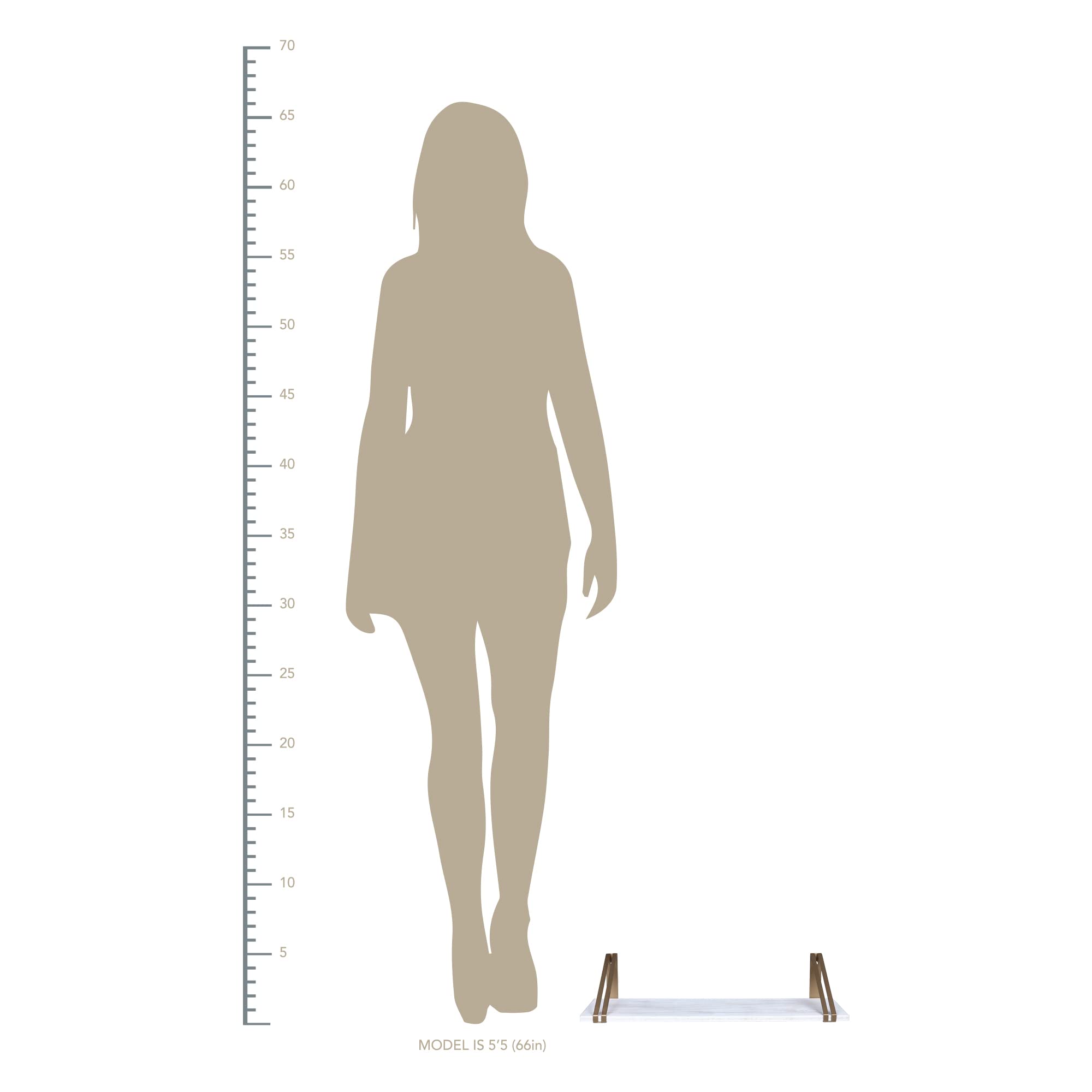 Stratton Home Decor S42610 Utility, 23.60 X 6.00 X 5.00, Multi