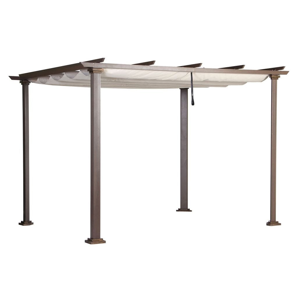 Garden Winds Replacement Canopy Top Cover For The Charleston Pergola - Riplock 350