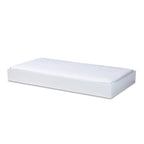 Baxton Studio Renata Modern and Contemporary White Finished Wood Twin Size Trundle