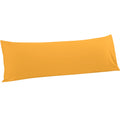 Flxxie Body Pillow Cover - Super Soft Microfiber 20X54 Body Pillow Case - Envelope Closure, Wrinkle, Stain Resistant Ginger Yell