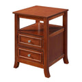 Convenience Concepts Melbourne End Table, Mahogany