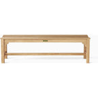 Anderson Teak BH-067B - No Cushion Hampton 3-Seater Backless Bench