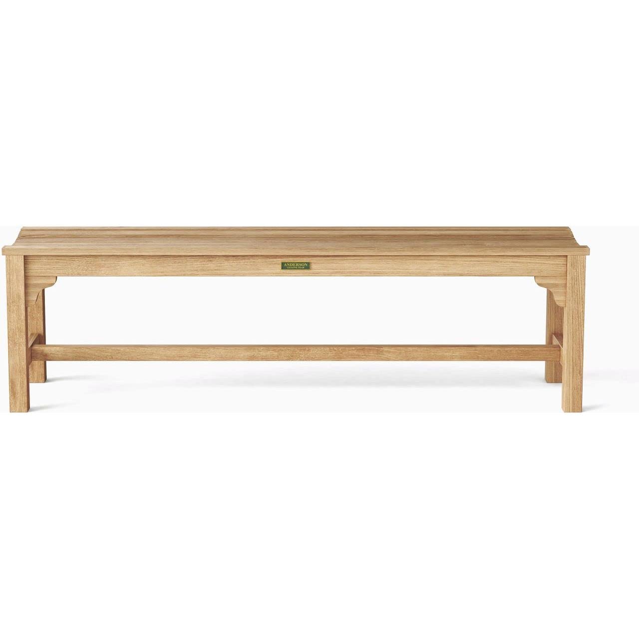 Anderson Teak BH-067B - No Cushion Hampton 3-Seater Backless Bench