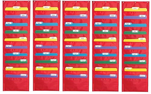 Storage Pocket Chart Learning Materials Teacher Aids Cd-5653 Carson Dellosa