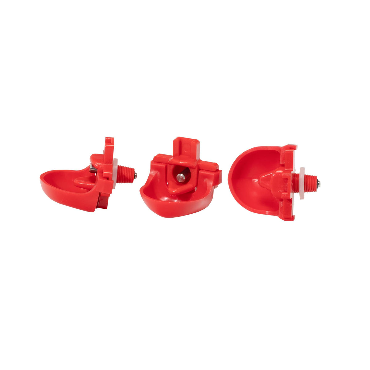 Rentacoop Diy Waterer Kit - Horizontal Nipples With Dribble Dish And Installation Tool - Great For Chickens, Turkeys, Peafowl, A