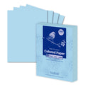 Writepads Veritas Color Copy Paper,Multi-Purpose Paper,Colored Printer Paper 8.5    X 11   , 24 Lb / 90 Gsm,Blue,200 Sheets (1 R