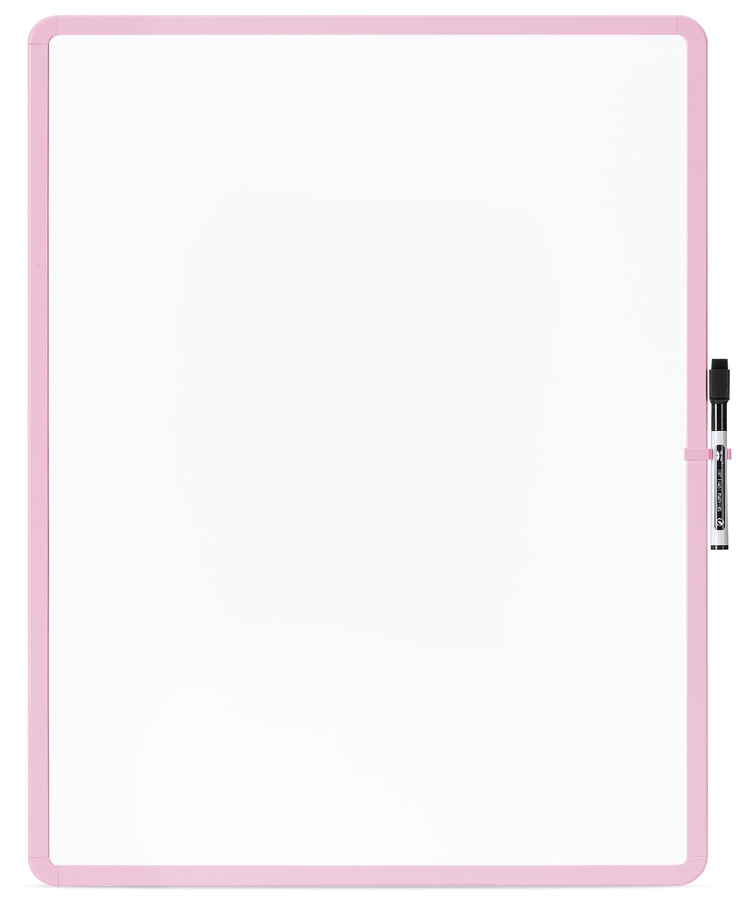 Mr. Pen- Dry Erase Board, 18    X 24    With A Black Marker, Pink Frame, Dry Erase Board For Wall, Magnetic Whiteboard For Wall,