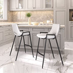 Zuo Desi Counter Stool White