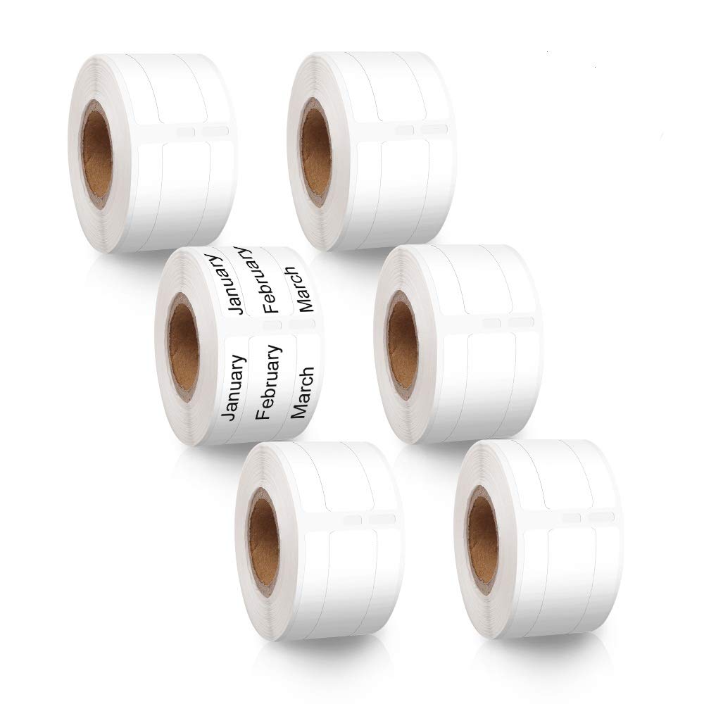 Labelife Compatible Dymo File Folder Labels Replace For Dymo Label 30327 (30576) 9/16'X 3-7/16' Lw 1-Up Labels For Dymo Labelw