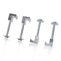 PIT66 Tool Box Mount J Hook Toolbox Pickup Pair Rail Mounting Kit Clamp Tiedown Truck 4PCS