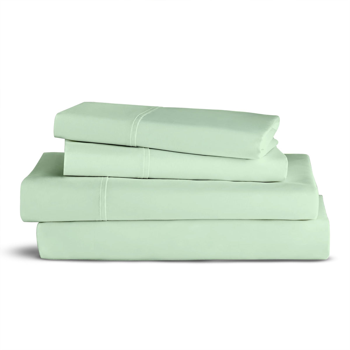 Purity Home King Size Teal Green Sheet Set, 400 Thread Count Deep Pocket Bed Sheets For King Bed, 100% Cotton Teal Green Sheets,