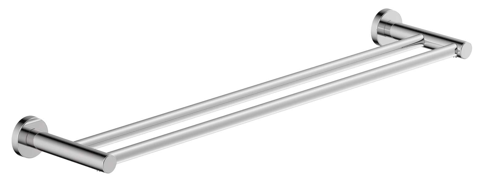 Symmons 353DTB-18 Dia 18 in. Double Towel Bar in Polished Chrome