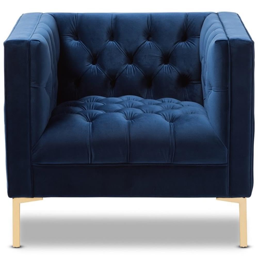 Baxton Studio Zanetta Lounge Chair