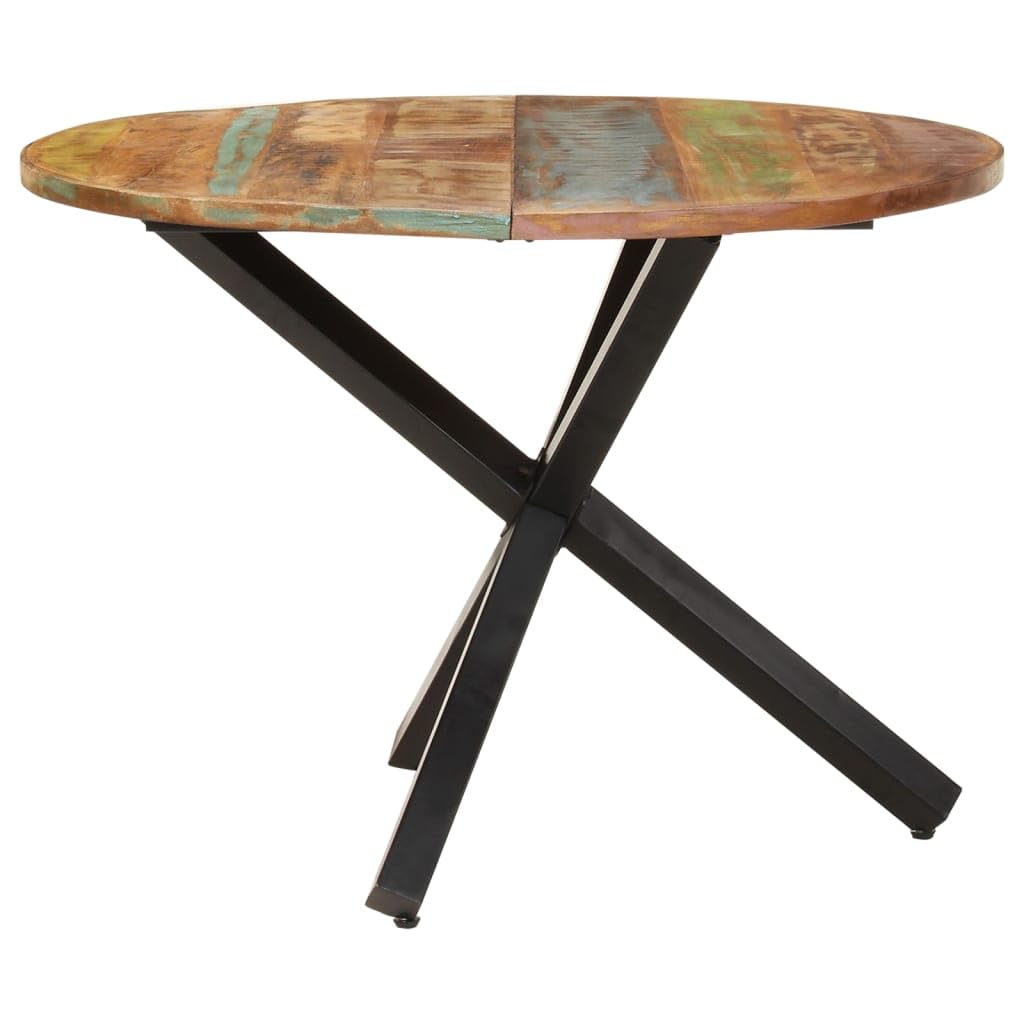 vidaXL Handcrafted Round Dining Table