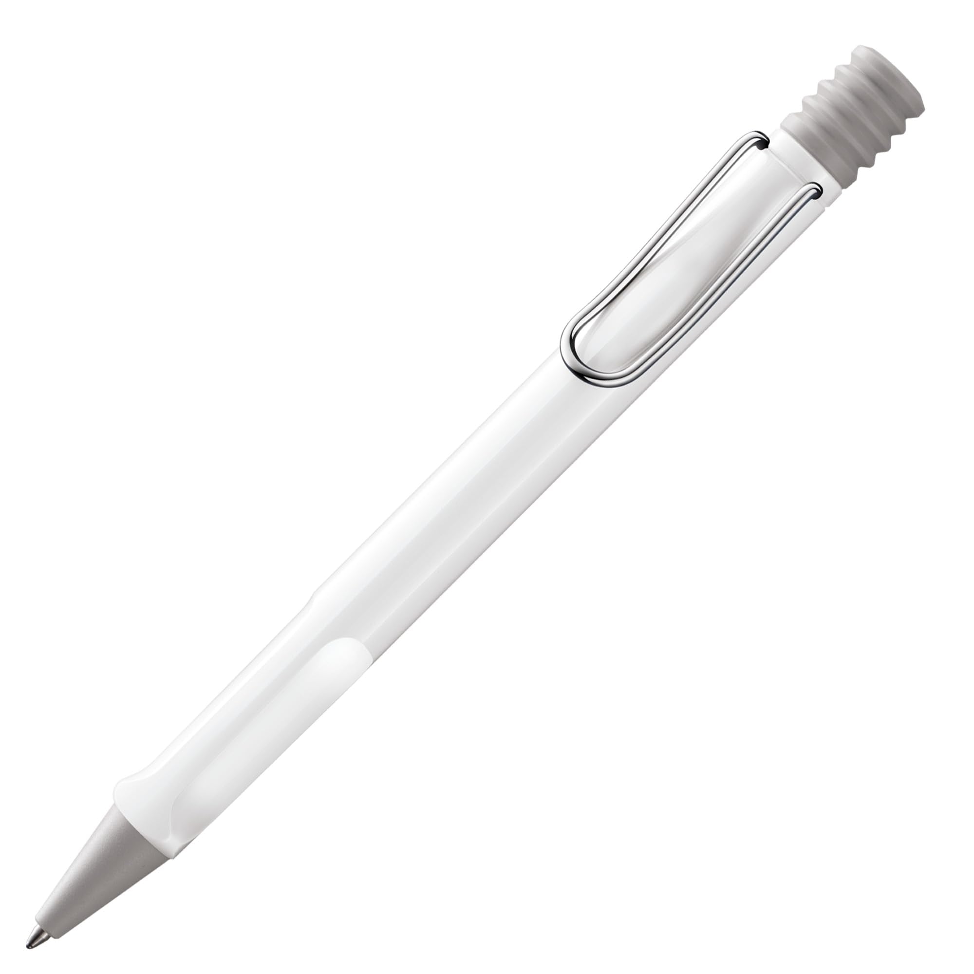 Lamy L219Wt Oil-Based Safari Ballpoint Pen, White