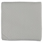 Kosas Home Winthrop 98X94 Matte Poly Sateen Fabric Queen Quilt In Gray/Silver