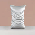 Gray Silk Pillowcase King For Hair And Skin Made In Usa, Real 22 Momme Silk Anti Acne Pillow Cases With Zipper, 100% Silk Pillow