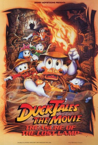 Movie Posters 27 x 40 Duck Tales The Movie - Treasure of The Lost Lamp