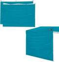 Scocanopy Sidewalls For 10X10 Canopy Frame, 3 Pack Sunwalls Only, Turquoise