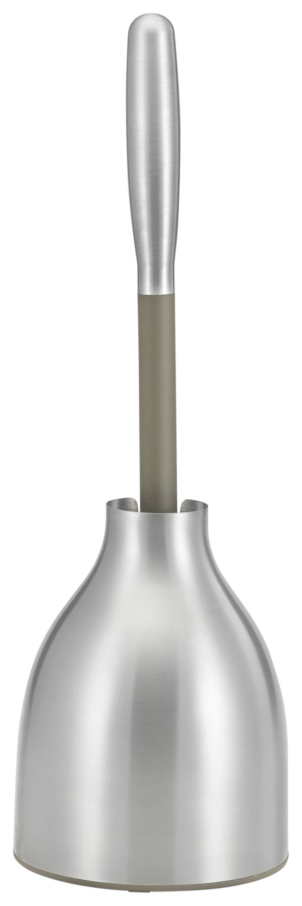 Polder BTH-6318-47T Stainless Steel Toilet Plunger Caddy, Includes Plunger, 5.6 x 19.2