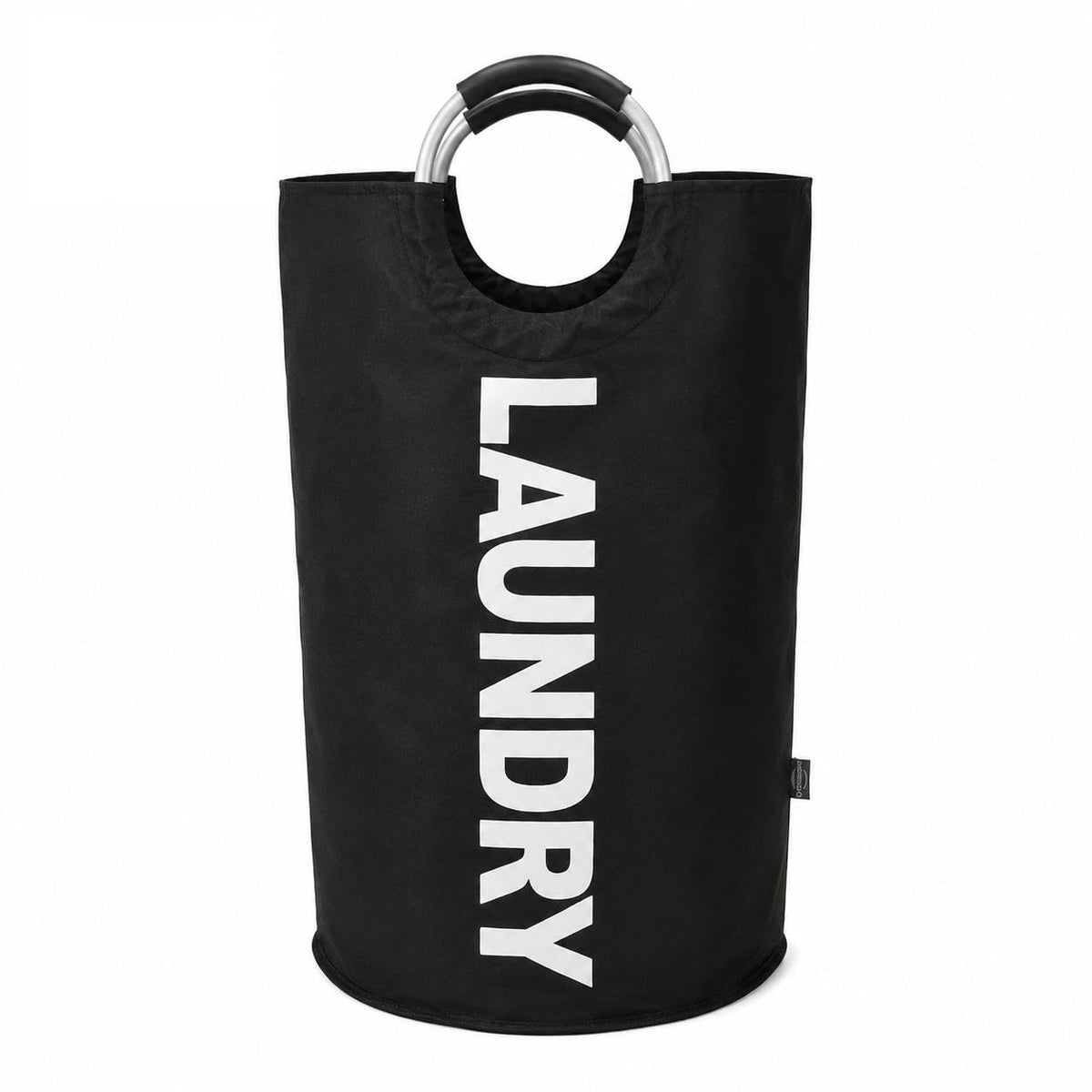 Laundry Bag with Aluminum Handles, Foldable Large Clothes Storage Basket