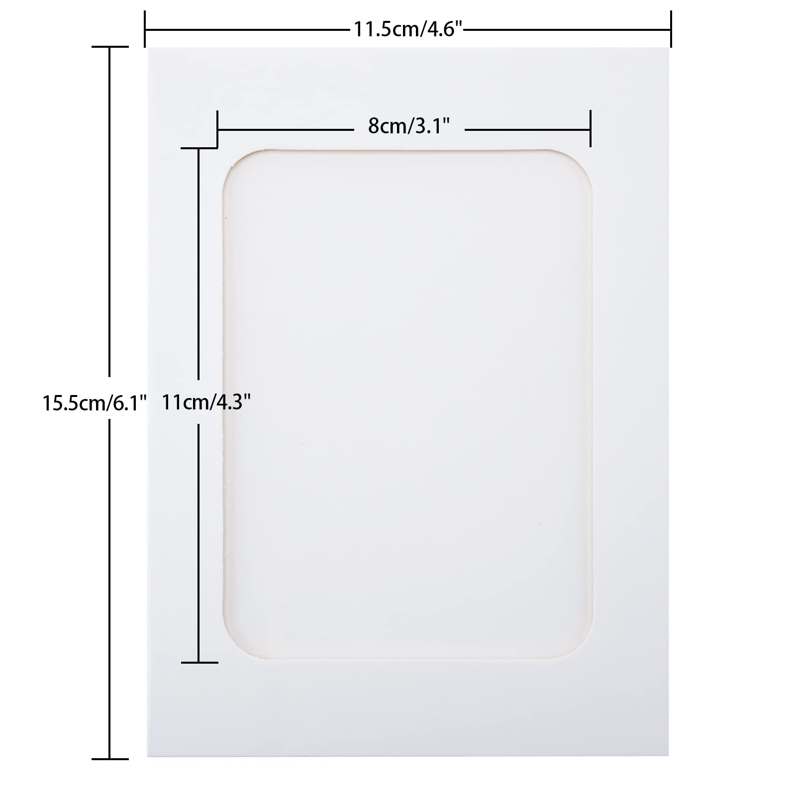 Anwyll Paper Picture Frames 4''X6'',30 Pcs White Paper Photo Frames,Cardboard Picture Frames With Clips And Strings,Diy Clip Pho