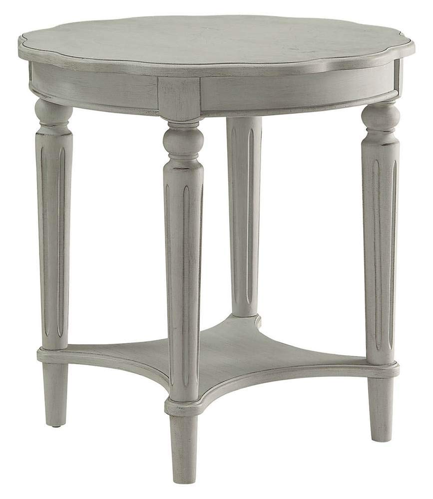 acme Fordon End Table, Antique Slate/Traditional/Antique Slate