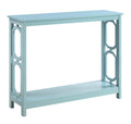 Convenience Concepts Omega Console Table, Sea Foam Blue