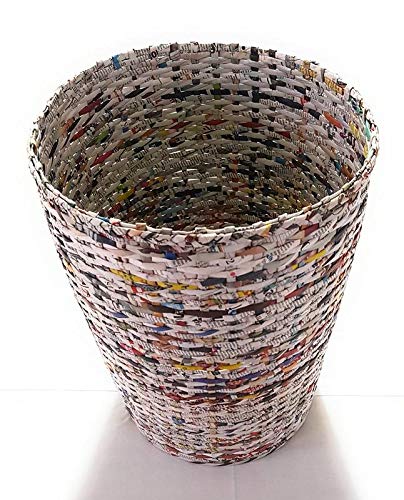 Sonas Creation Paperus, Laundry Basket, Hamper, Toys Storage Basket, Natural 35 Liters, 17 Inch Or 43 Cms Tall (EcoFriendly, Ha
