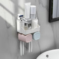 LXOICE Abs Plastic Tooth Brush Holders for Bathroom, Toothbrush Holders, Toothbrush Holders for Bathroom Wall Mounted, Bathroom 
