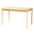 Baxton Studio Sherwin Wooden Dining Table, 29.9-inch D x 47.2-inch W, Natural Oak (234-13280-HIT)