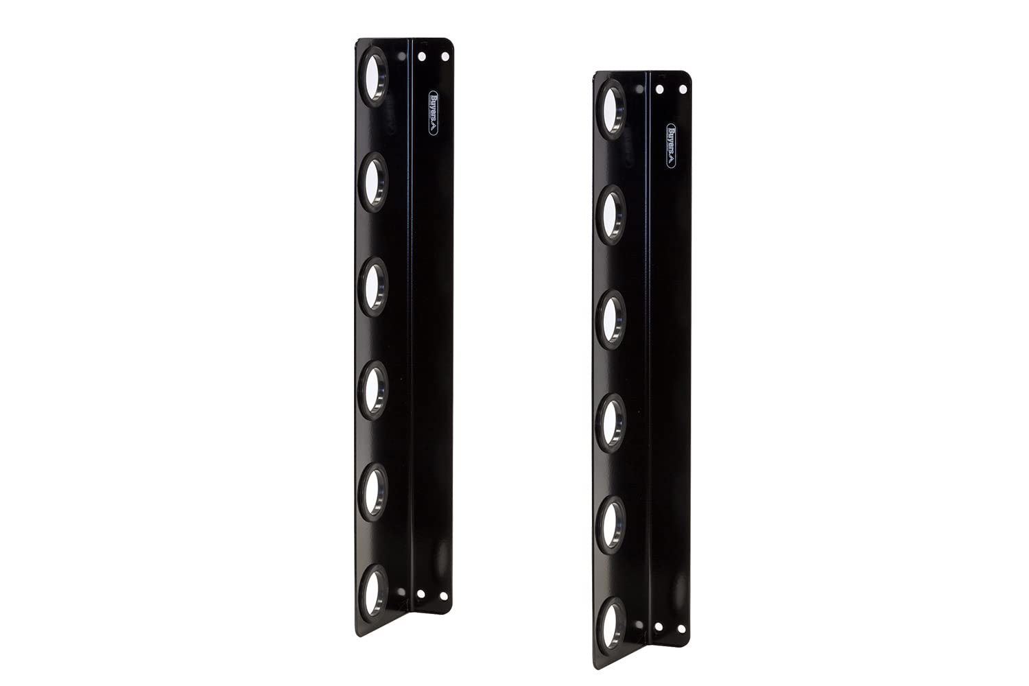 Buyers Products Lt37 Hand Rack For Enclosed Landscaping Truck Trailers & Garage Or Shed Walls Holds 6 Tools For Shovels, Rakes,