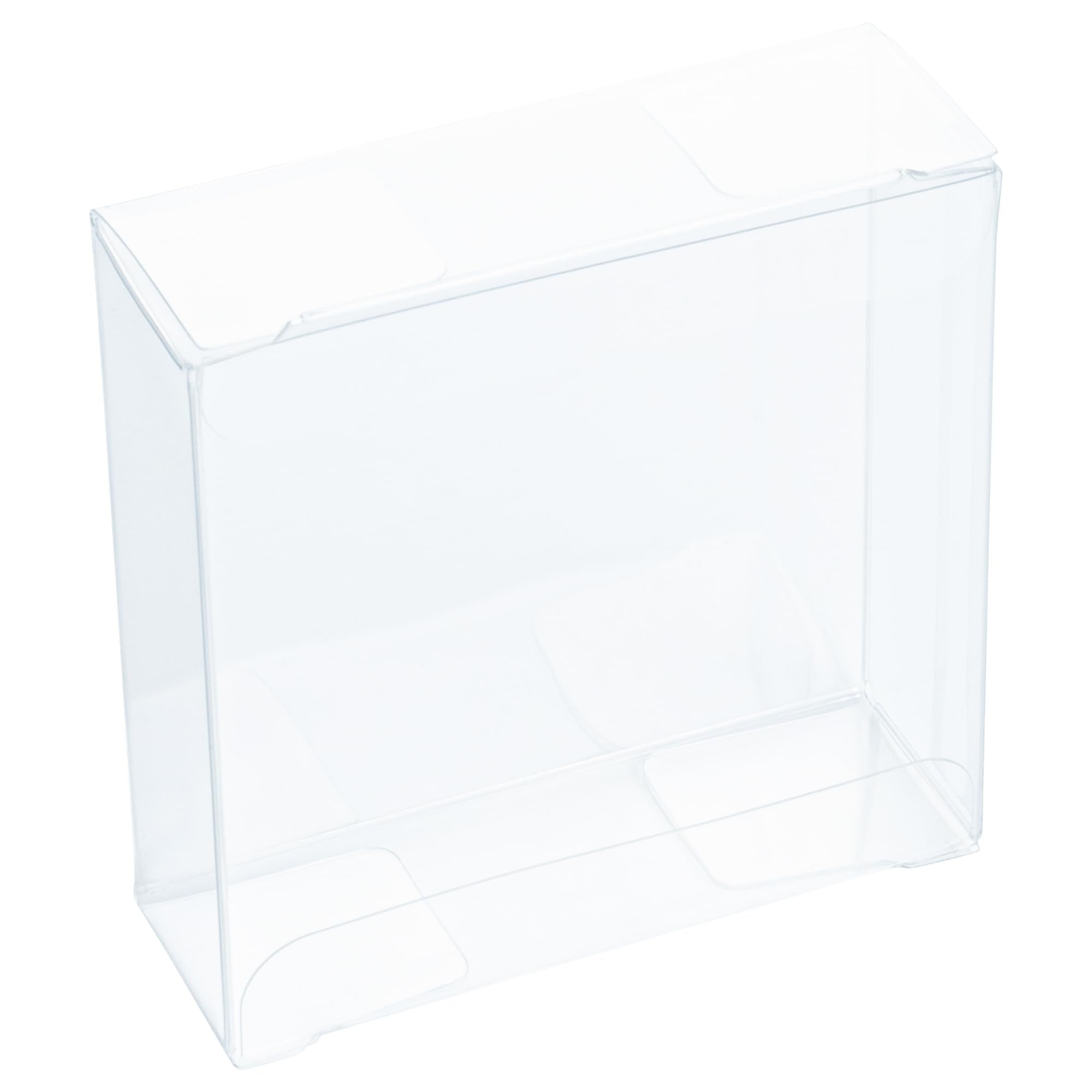 Restaurantware Sweet Vision 3.3X1.2 Inch Wedding Favor Boxes,100 Square Transparent Candy Boxes-For Weddings,Baby Showers,Birthd