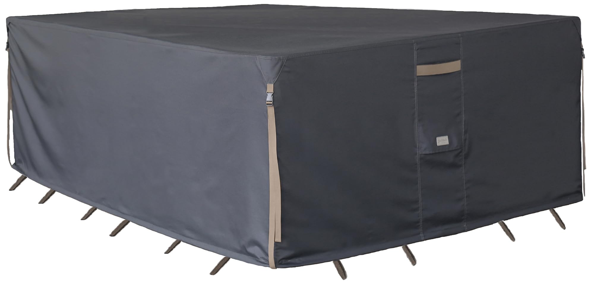 Garden Balsam Heavy Duty Waterproof Patio Furniture Covers,Fading Resistant Outdoor Table And Chair Covers Rectangular 74' Wx 4