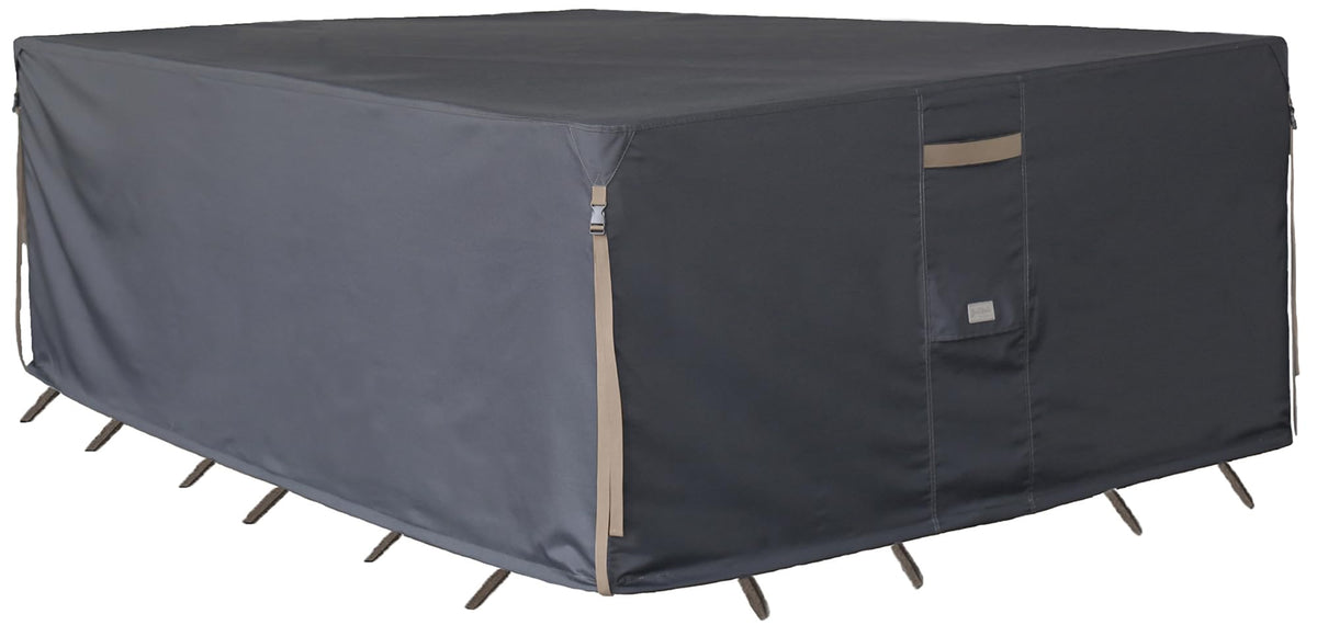 Garden Balsam Heavy Duty Waterproof Patio Furniture Covers,Fading Resistant Outdoor Table And Chair Covers Rectangular 64' Wx 5