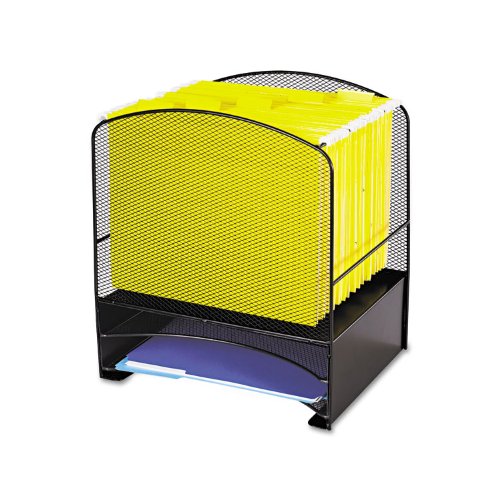 Safco Products - Organizer,2Hor,Hg Frm,Bk