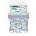 Franco Collectibles My Little Pony Classic Retro Rainbow Bedding 7 Piece Super Soft Comforter And Sheet Set With Sham, Full, (10