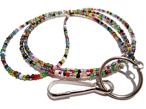 ATLanyards 32 Colors Beaded Lanyard