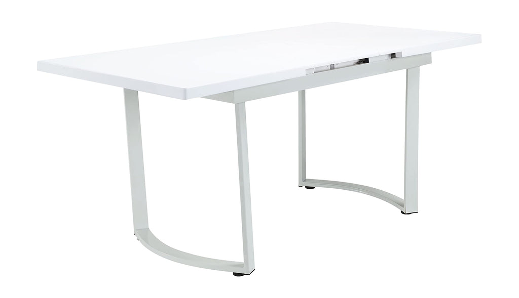 Acme Palton Dining Table in High Gloss White