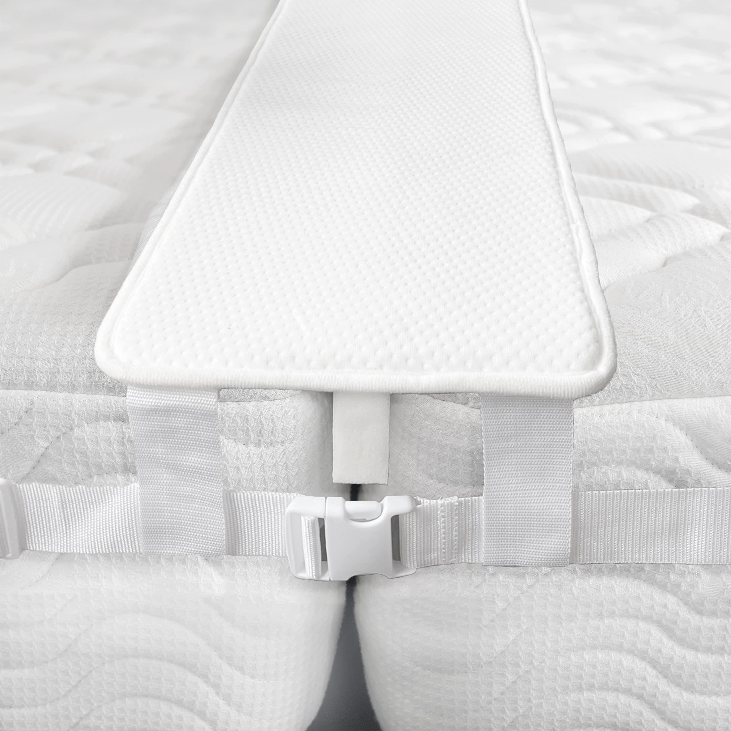 Feelathome 12 Inch Wide Bed Bridge Twin To King Converter Kit - Twin Bed Connector King Maker - Bed Gap Filler To Make Twin Beds
